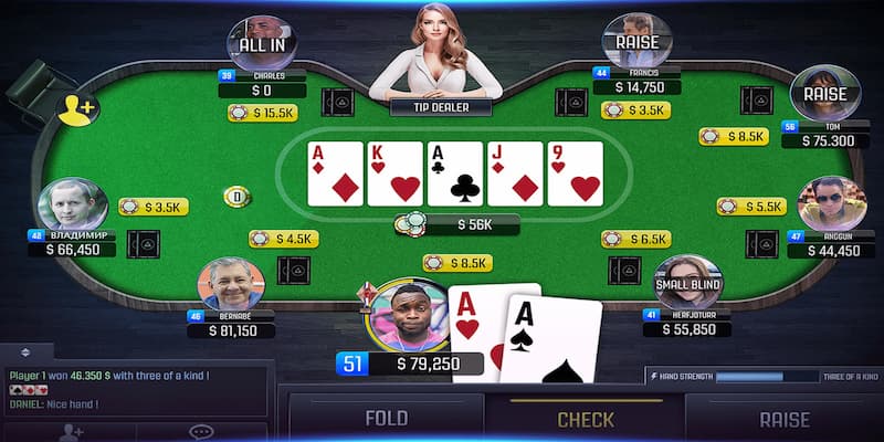 Các vòng cược trong luật chơi Poker